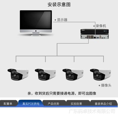 网络监控摄像头安装流程(有线监控怎么安装)